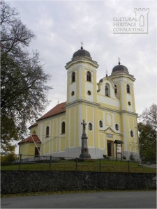 Skalka nad Vahom - kostol